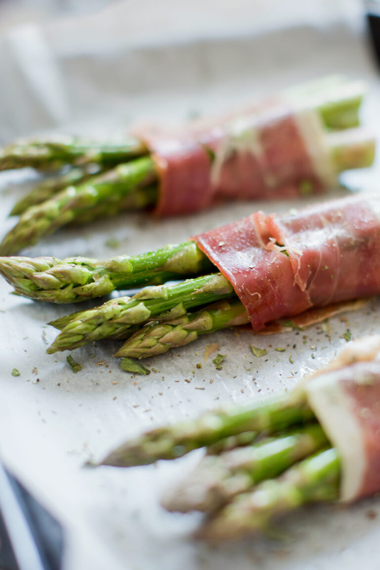 ProsciuttoWrapped Asparagus Healthy Habits Blog