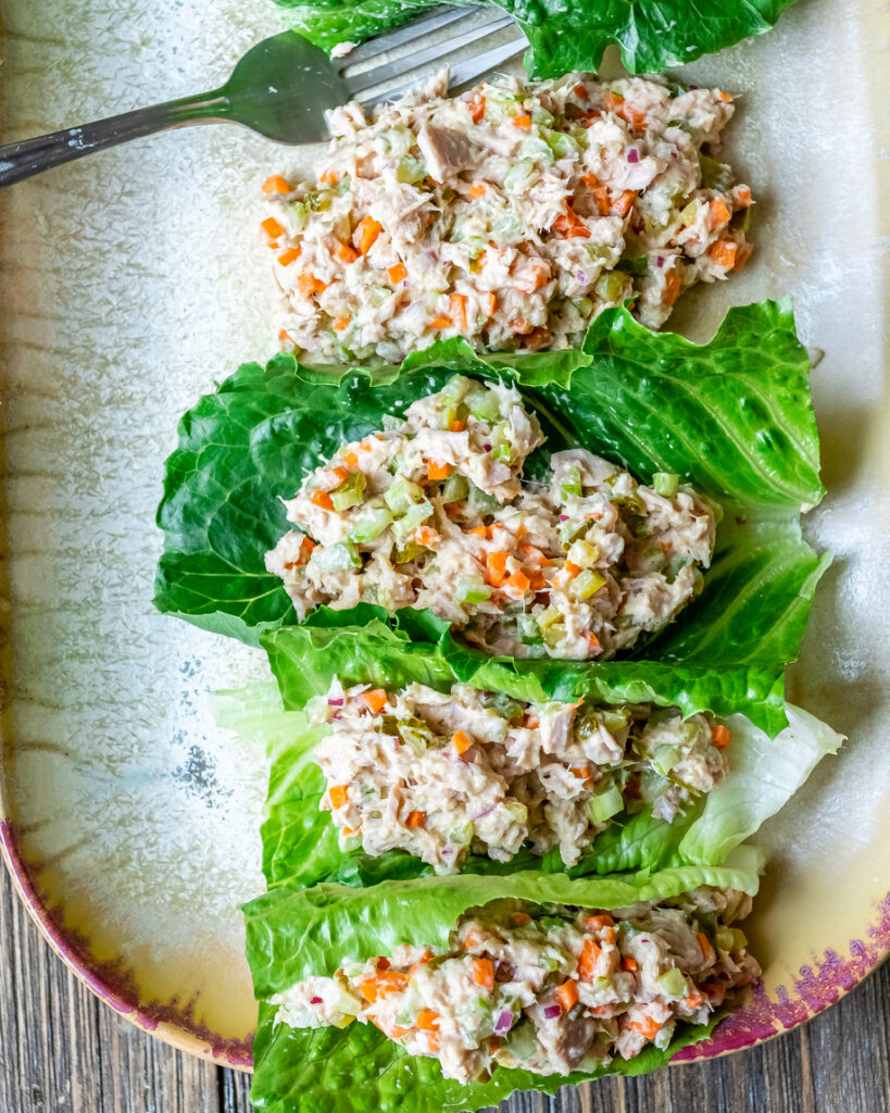 Tuna Salad Lettuce Wraps – Healthy Habits Blog