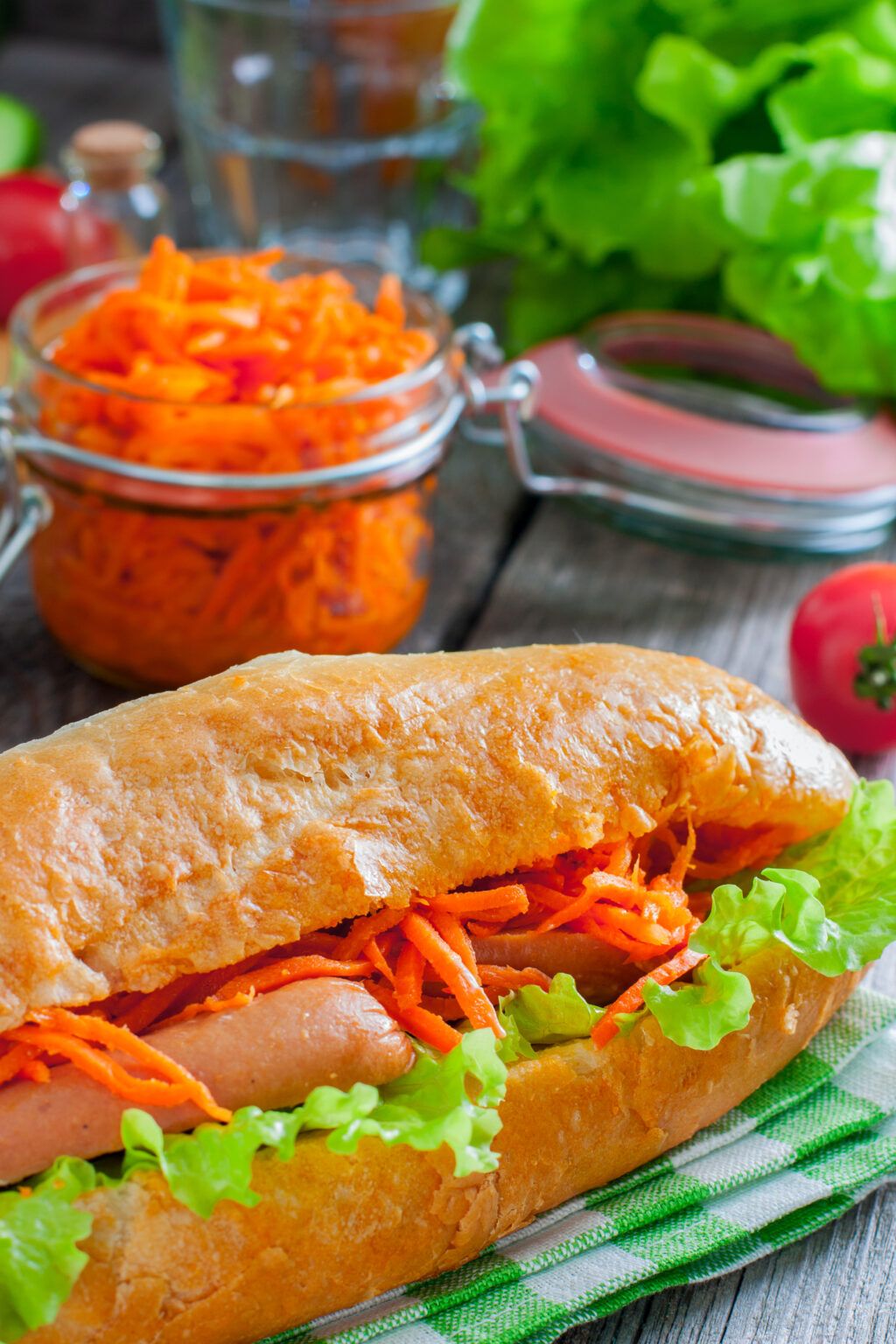 Sausage Hoagies with Roasted Carrots and Tangy Sauce – Healthy Habits Blog